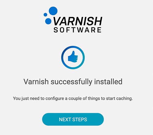 Varnish Cloud landing page