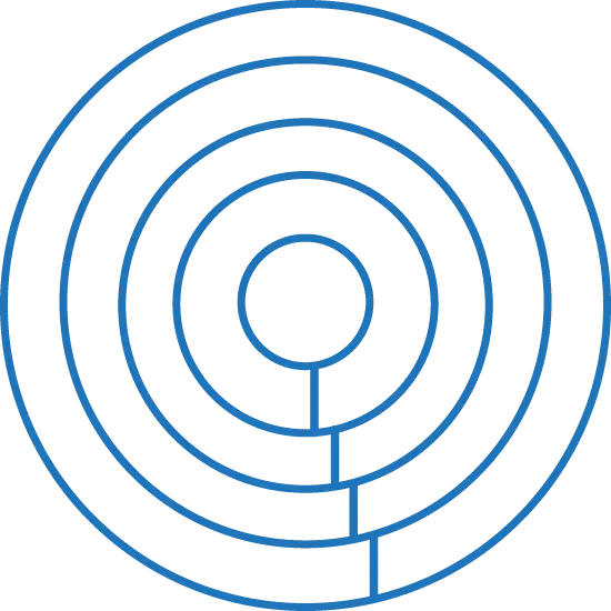 Track Icon Blue