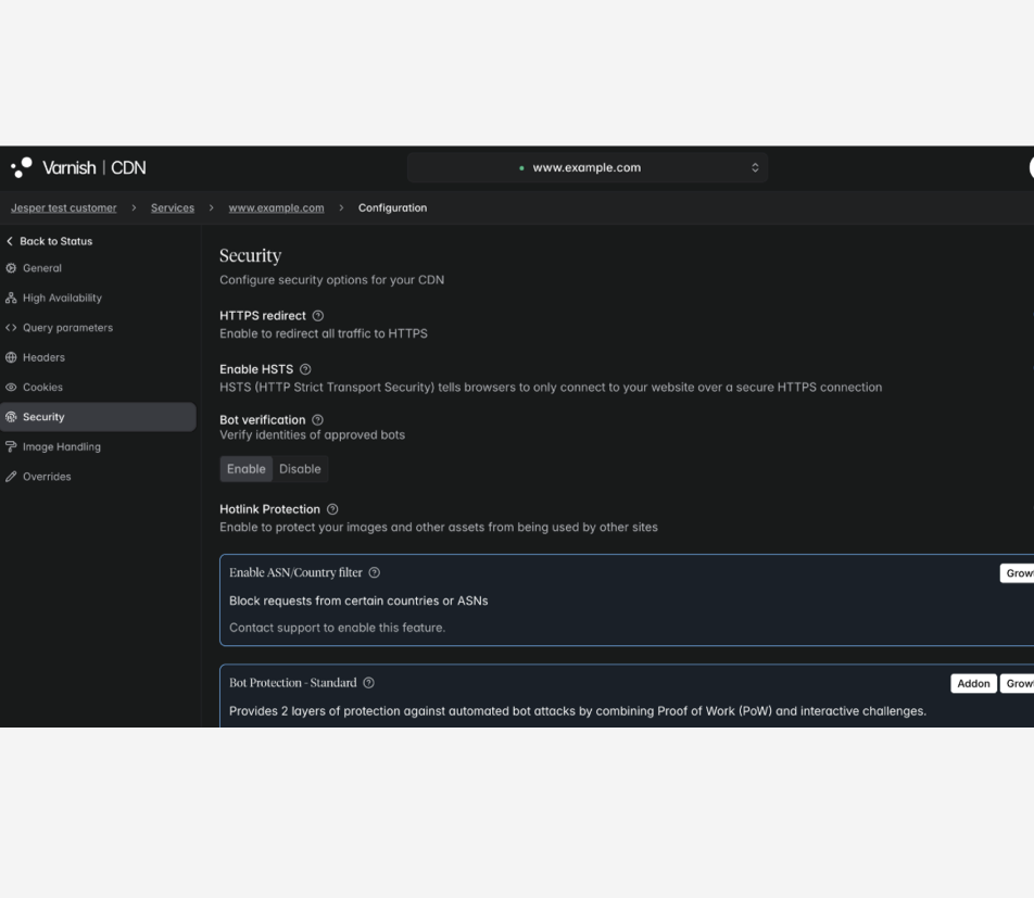 Varnishcdn Security With Border